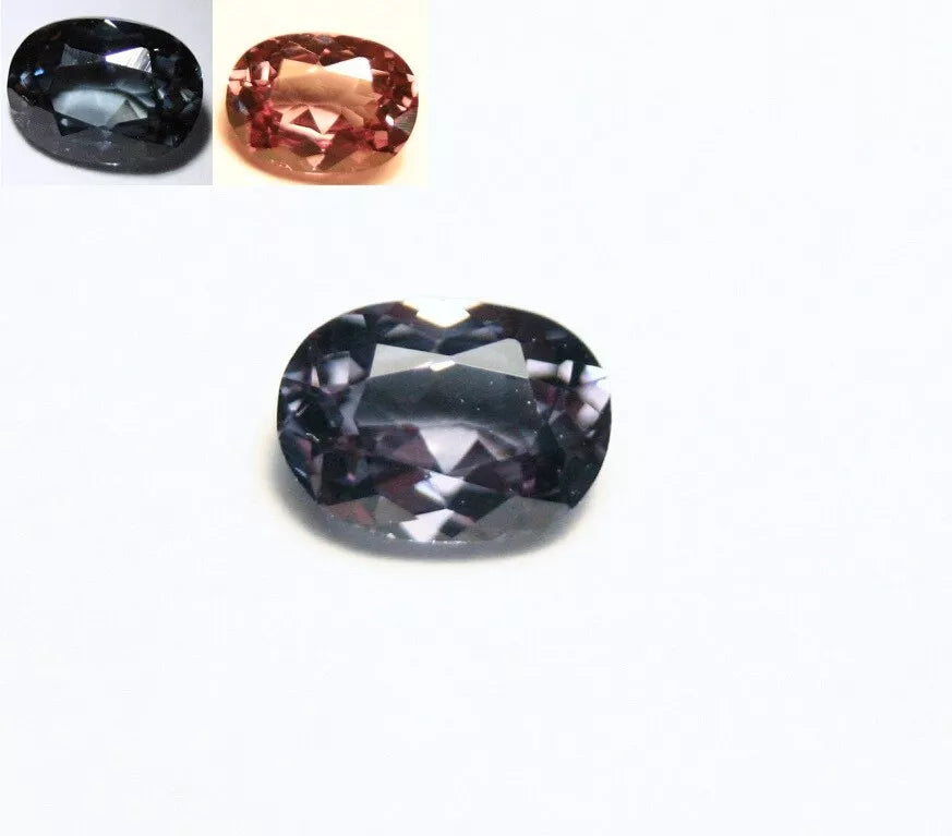 Blue Colour Change Garnet 0.26ct Bekily Madagascar Worlds Rarest Garnet 4x3mm