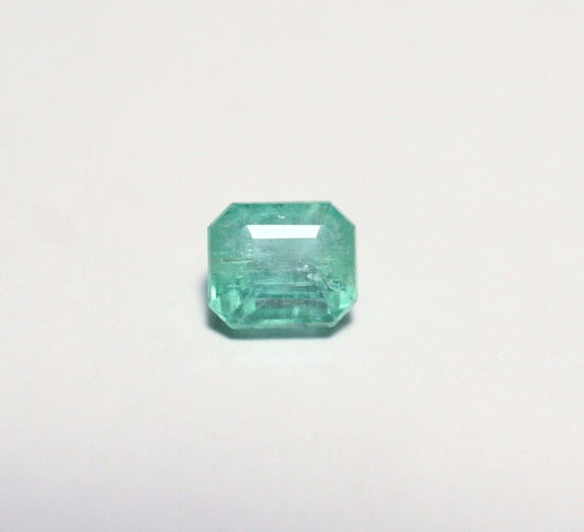 Panjshir Valley Emerald 0.88ct Rare Natural Emerlad Cut Genuine Afghan Emerald 6x5mm