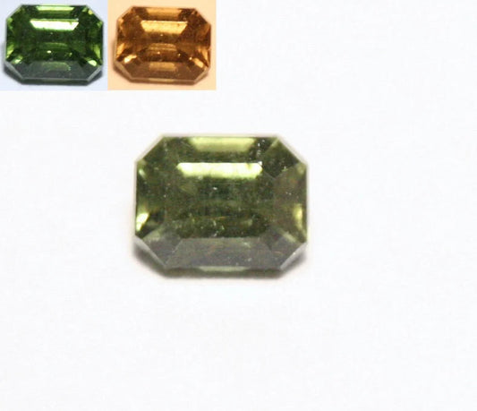 Kenyan Green Colour Change Garnet 0.2ct Ultra Rare Garnet Taita-Taveta, Kenya 3.5x2.5mm