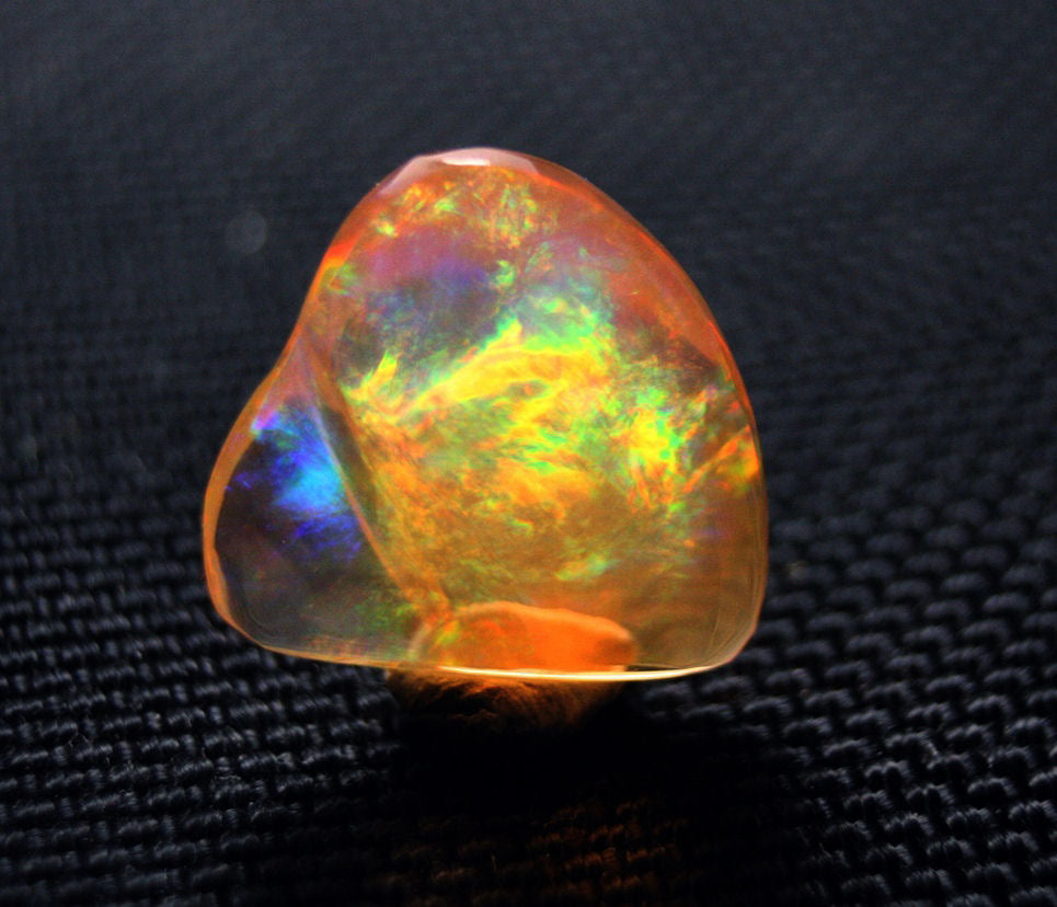 Rare Mexican Contraluz Precious Opal 10.8ct Stunning Rutile Water Opal See Video