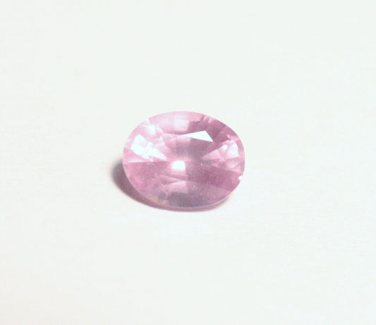 Mahenge Pink Spinel 0.43ct Rare Fluorescent Trillion Cut Gem 5x4mm Tanzania