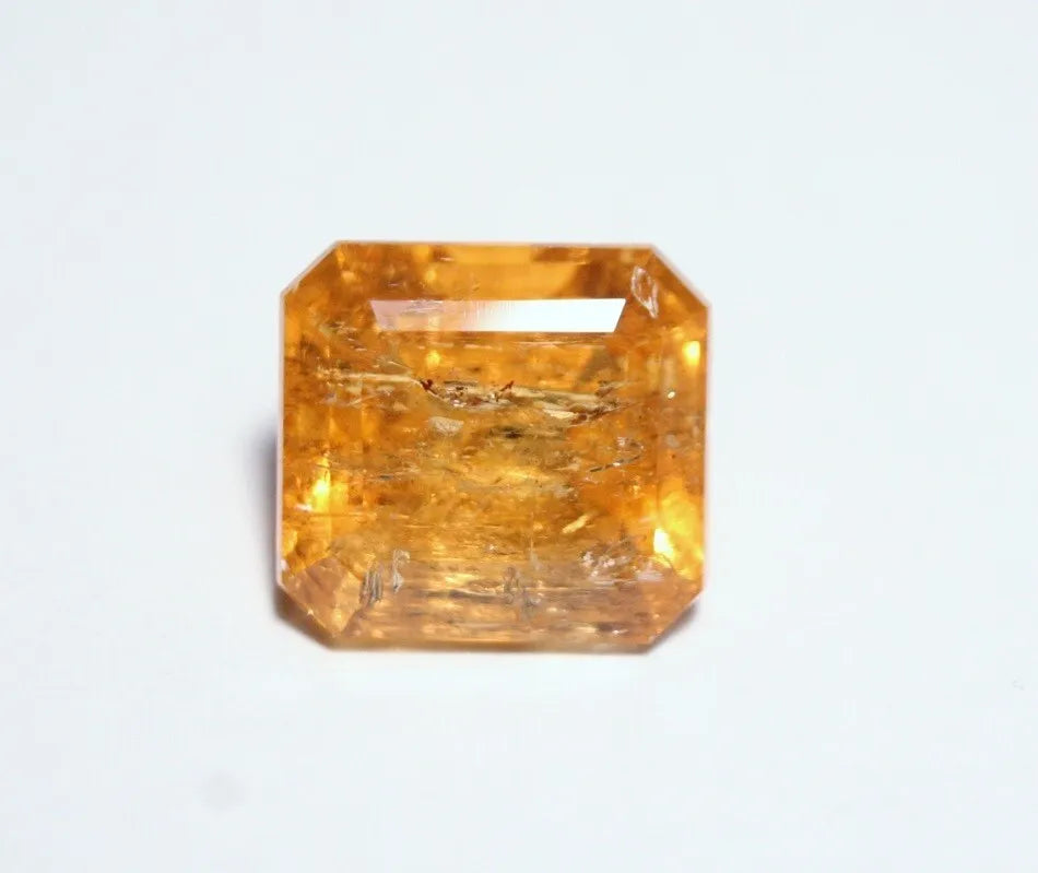 Imperial Topaz 10ct Ouro Preto, Brazil, Natural Untreated Rare AAA Topaz 12x11mm