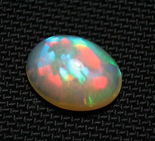 Welo Crystal Opal Cabochon 10ct Neon Honeycomb Blaze Natural Jelly Opal Video