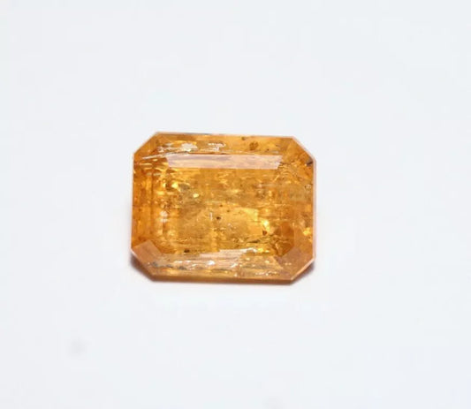 Imperial Topaz 6.4ct Ouro Preto, Brazil, Natural Untreated Rare AAA Topaz 11x8mm