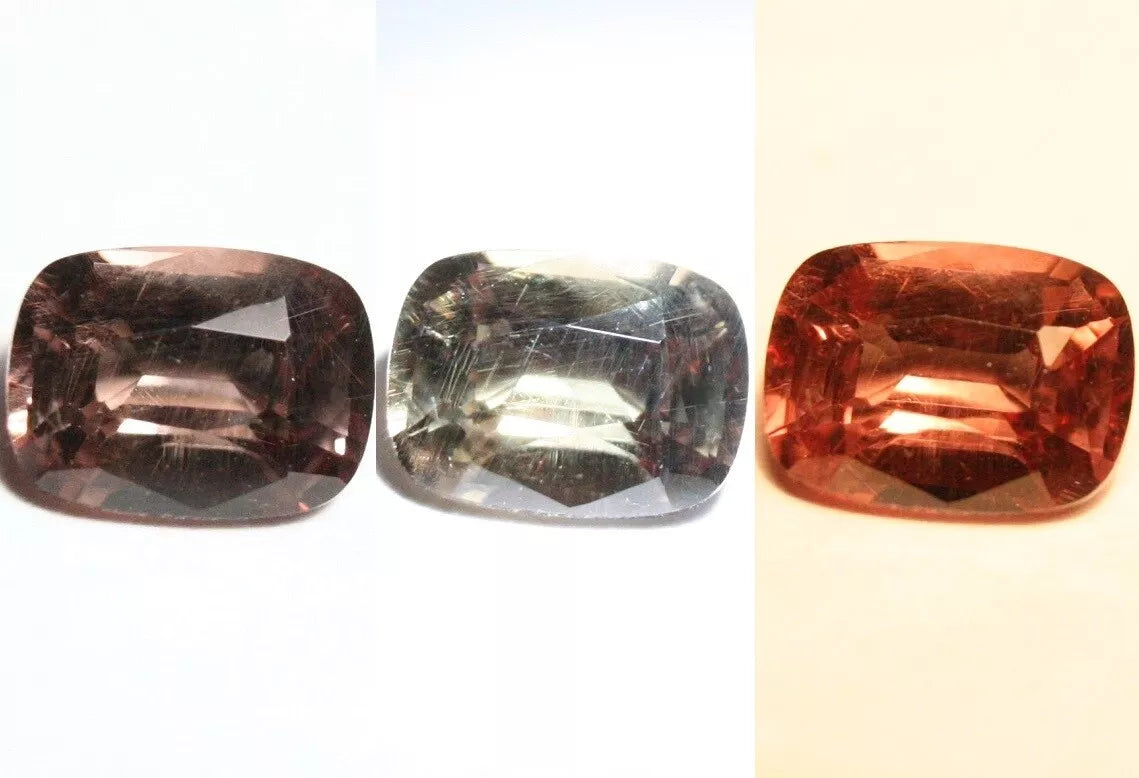 Colour Change Garnet 1.03ct Cushion Cut Gem Rare Colour Change Tanzania 6x4mm