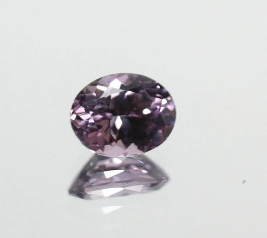 Mahenge Pink Purple Spinel 0.66ct Rare Scintillating Oval Cut Gem 6x5mm Tanzania