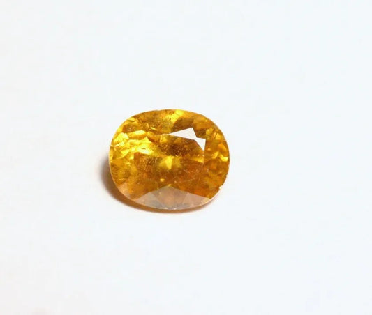 Sphalerite 1.05ct Oval Cut Clean Vibrant Cut Gem Spain 6x5mm