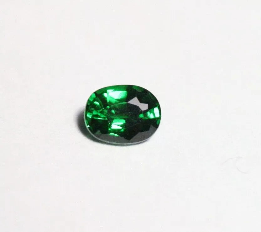 Tsavorite Garnet 0.25ct Rare Emerald Green Garnet Fine Gem - Tanzania 4x3mm