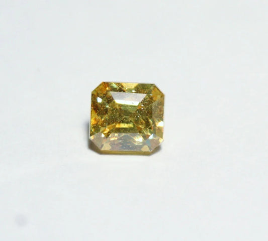 Sphalerite 1.52ct Vibrant Emerald Cut Natural Gem Sphalerite Spain 6x5mm AAA