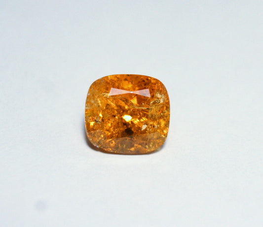 Imperial Topaz 10.45ct Ouro Preto, Brazil, Natural Untreated Rare AAA Topaz 12x11mm