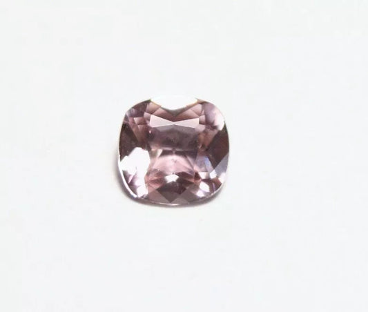 Afghani Diaspore 0.4ct Rare Pink Purple Diaspore New Find Afghanistan 4x4mm