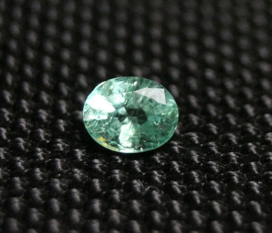 Panjshir Valley Emerald 0.63ct Rare Natural Green Beryl Afghan Oval Cut 6x5mm