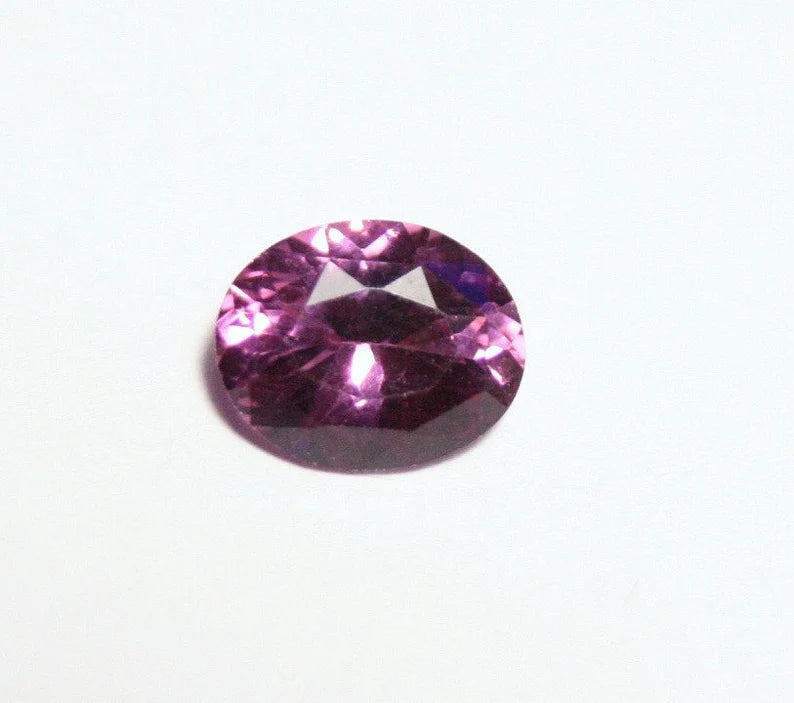 Mahenge Garnet 0.92ct Pastel Pink Purple Stunning Rare Garnet Tanzania Oval Cut 7x5.5mm