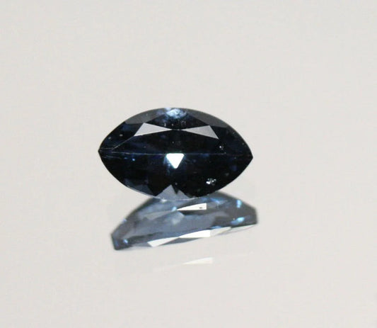 Mahenge Blue Spinel 0.25ct Rare Scintillating Marquise Cut Gem 5.5x3mm AAA Tanzania