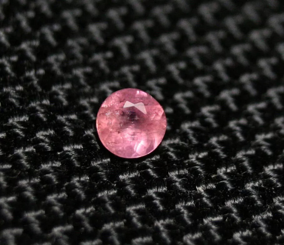 Pezzottaite Faceted 0.17ct Ultra Rare Neon Raspberry Beryl Madagascar Stunning Gem 3.5mm