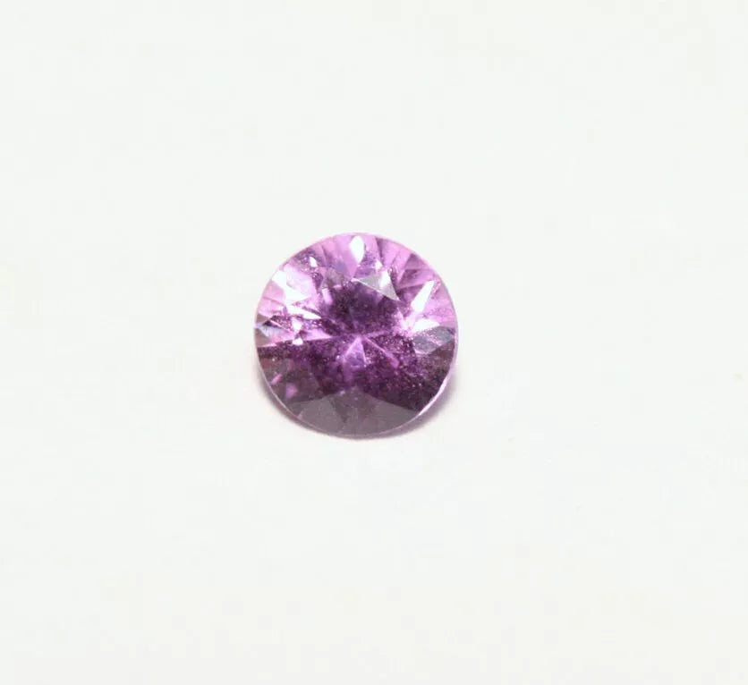 Umba Sapphire 0.38ct Hot Pink Untreated Natural Sapphire Tanzania 4x4mm