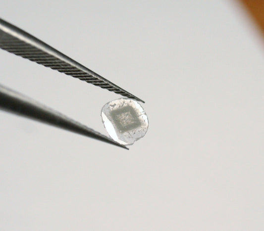 Diamond Slice 0.13ct Salt & Pepper Polki Natural Diamond South Africa 5x5mm