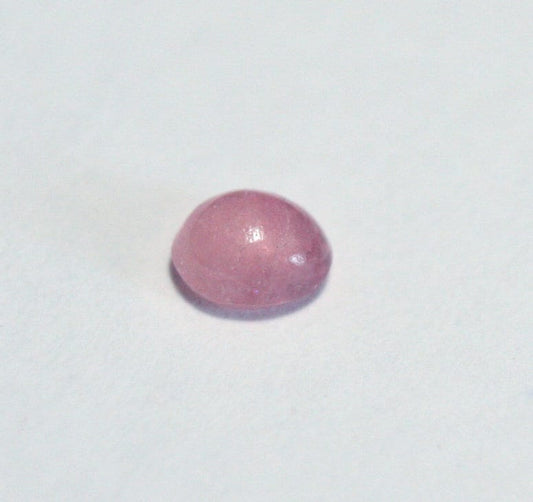 Pezzottaite Cabochon 0.16ct Ultra Rare Raspberry Beryl - Madagascar Pinkish Orange 4x3mm