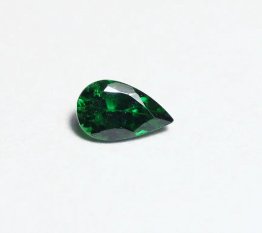 Tsavorite Garnet 0.32ct Rare Emerald Green Natural Fine Gem 5x3mm Tanzania