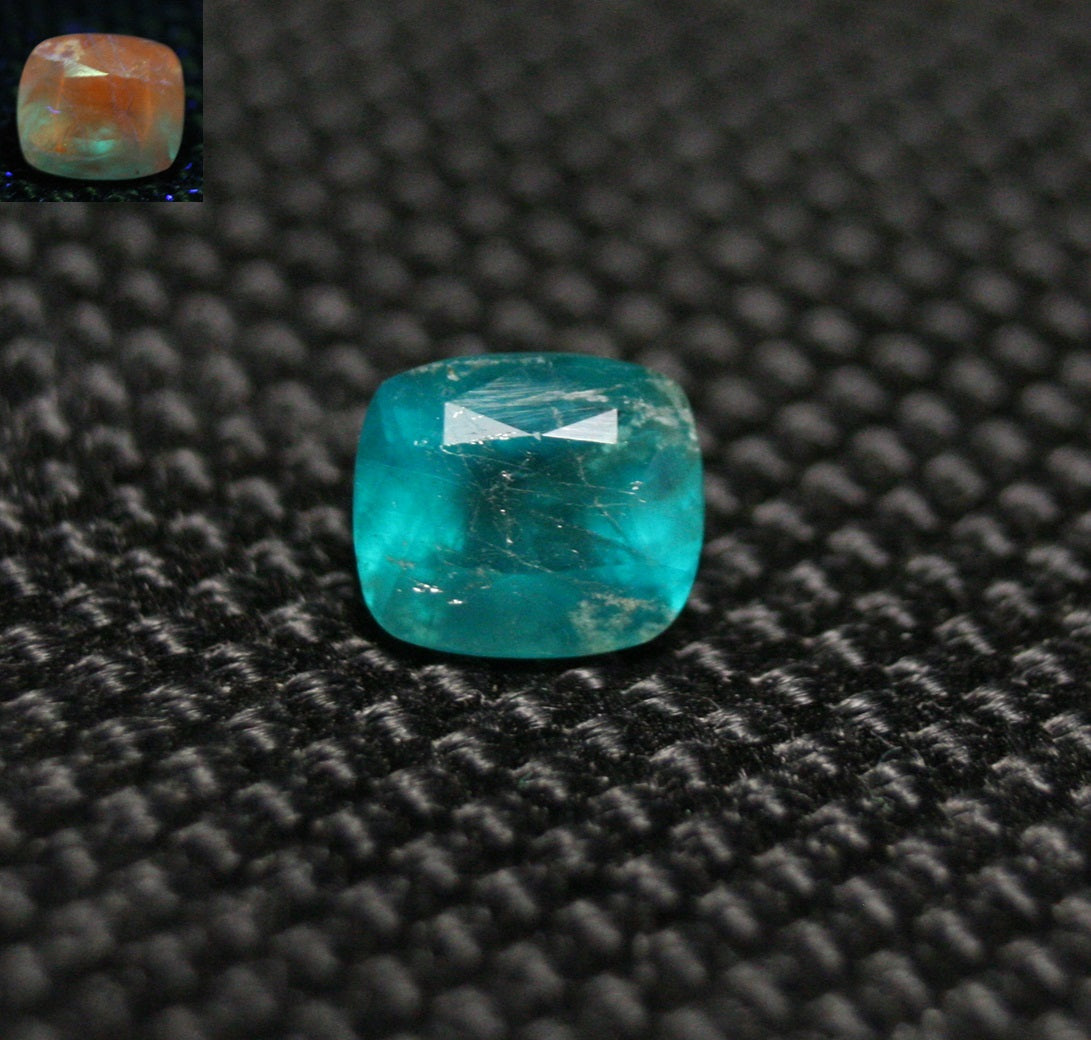 Hauyne 0.93ct Ultra Rare Electric Teal Hauynite Excellent Clarity Afghanistan