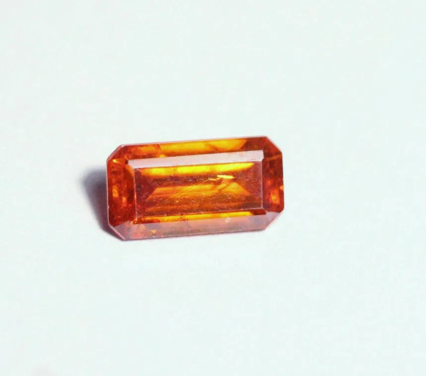 Sphalerite 2.17ct Vibrant Emerald Cut Gemstone Spain Gem Sphalerite 10x5mm