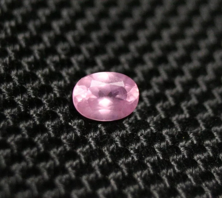 Mahenge Pink Spinel 0.33ct Rare Fluorescent Fine Natural Spinel Oval Cut 5x4mm