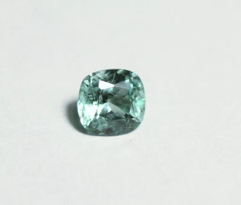 Kornerupine 0.45ct Natural Prismatine Rare Fine Gem Tanzania Mint Green 4x4mm