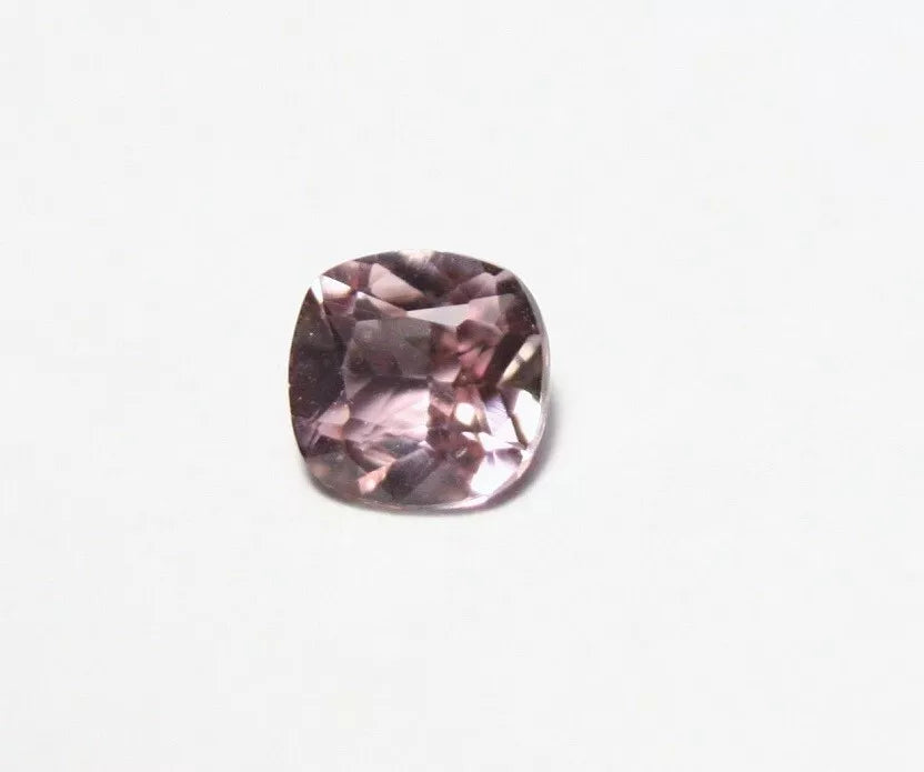 Afghani Diaspore 0.4ct Rare Pink Purple Diaspore New Find Afghanistan 4x4mm