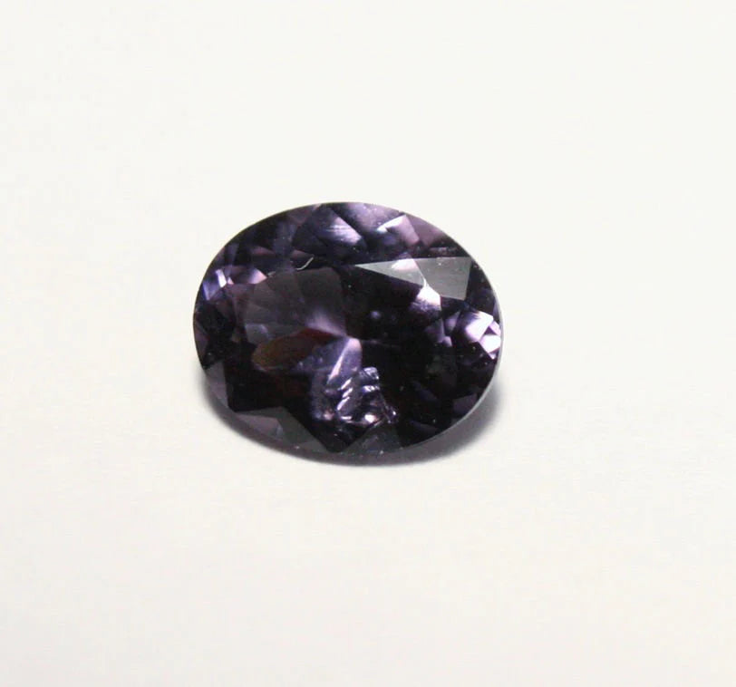 Mahenge Purple Spinel 0.61ct Fine Scintillating Oval Cut Gem Tanzania 6x5mm