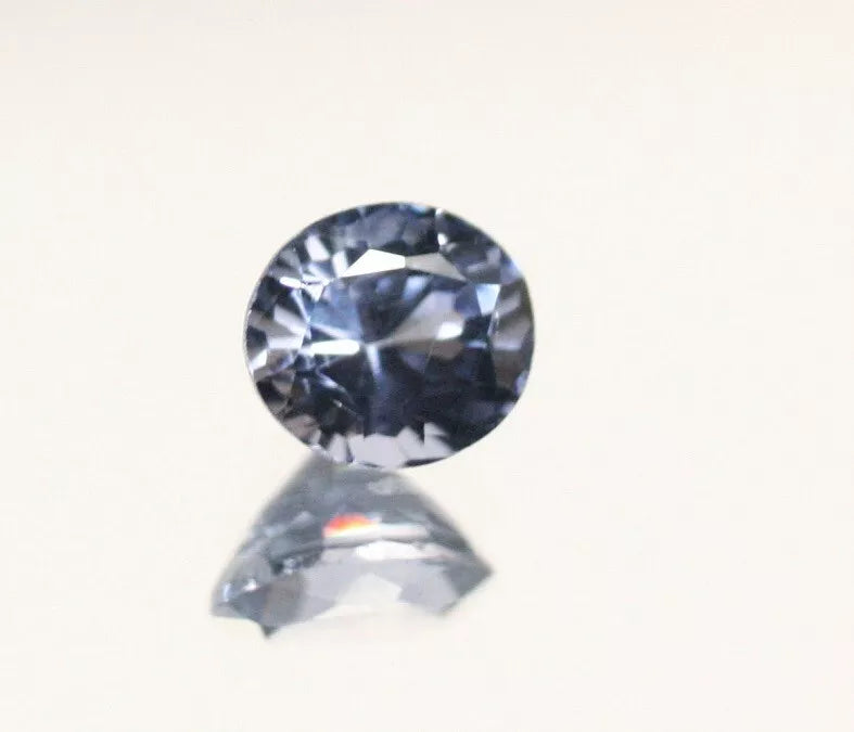 Mahenge Blue Spinel 0.39ct Rare Scintillating Oval Natural Spinel Tanzania 4.5x4mm