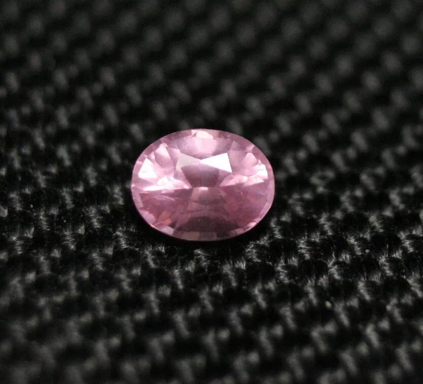 Mahenge Pink Spinel 0.56ct Rare Fluorescent Fine Natural Spinel Oval Cut 5x4mm