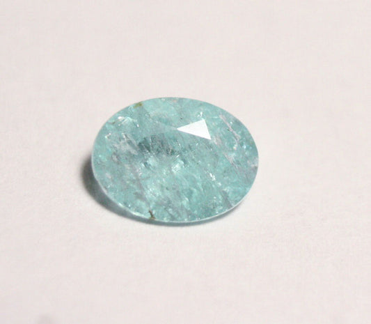 Paraiba Tourmaline 1.43ct Copper Bearing Cuprian Tourmaline Stunning Gem Mozambique 9x6.5mm