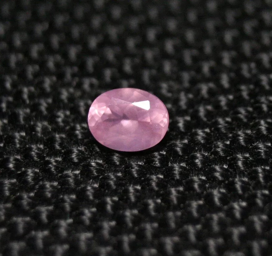 Mahenge Pink Spinel 0.39ct Rare Fluorescent Fine Natural Spinel Oval Cut 5x4mm