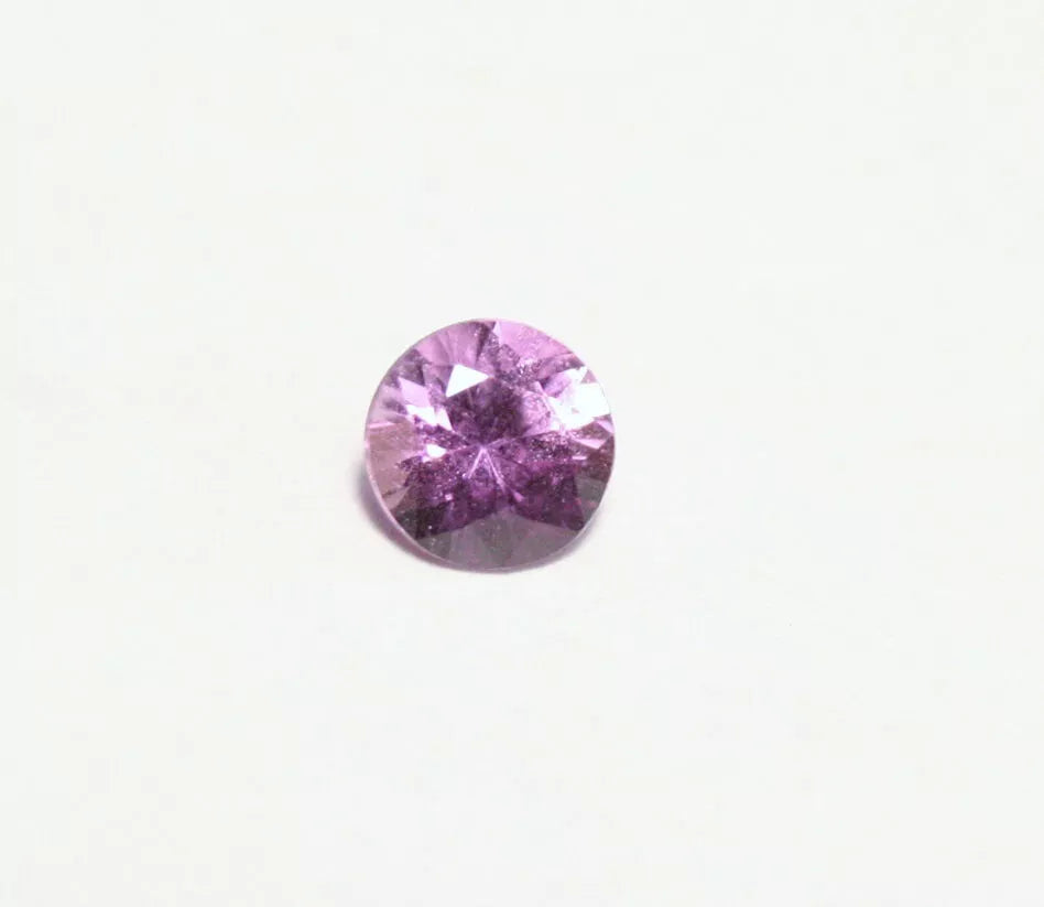 Umba Sapphire 0.38ct Hot Pink Untreated Natural Sapphire Tanzania 4x4mm