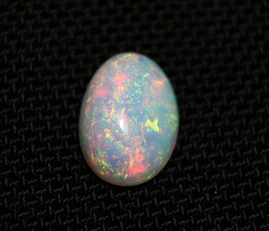 Welo Precious Opal Cabochon 4.8ct Rainbow Blaze AAA Rare Natural Opal See Video