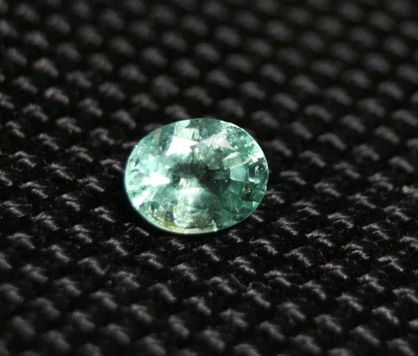 Panjshir Valley Emerald 0.63ct Rare Natural Green Beryl Afghan Oval Cut 6x5mm