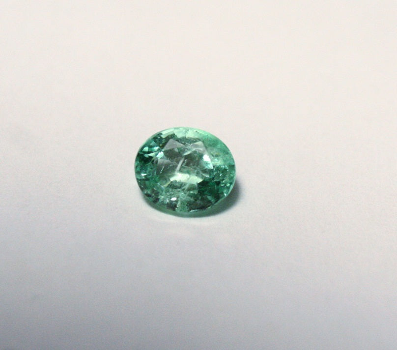 Panjshir Valley Emerald 0.65ct Rare Natural Oval Cut Genuine Afghan Emerald 6x5mm