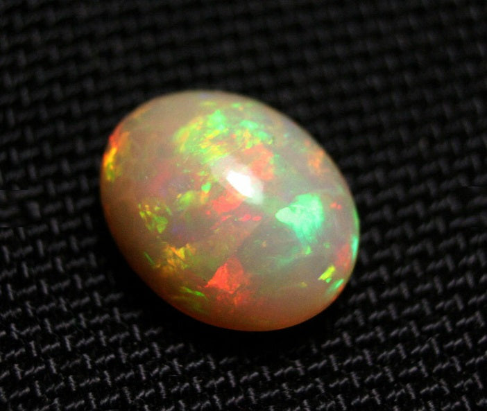 Welo Honey Opal Cabochon 8.2ct Rainbow Blaze AAA Natural Opal See Video 16x12mm