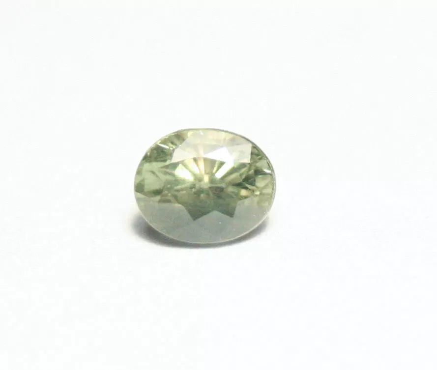 Green Burmese Chrysoberyl 0.58ct Beautiful Custom Oval Cut Gem 4x3mm