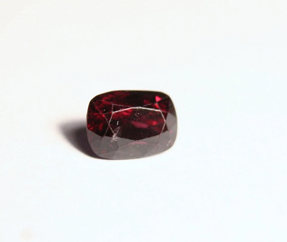 Burmese Antique Noble Red Spinel 1.73ct Beautiful Rare Cushion Cut Gem 7x5mm