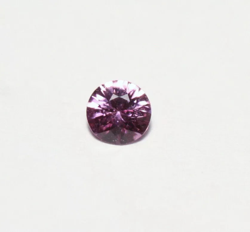 Umba Sapphire 0.41ct Hot Pink Untreated Natural Sapphire Tanzania 4.5mm Round