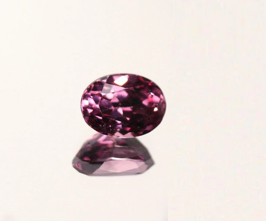 Mahenge Garnet 1.15ct Pastel Pink Purple - Stunning Rare Garnet Tanzania Oval Cut 7x5mm