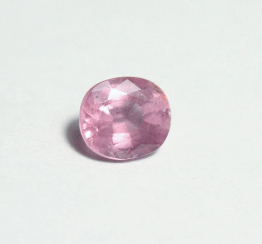 Mahenge Silky Pink Spinel 1.07ct Rare Fluorescent Cushion Cut Gem 6x5mm Tanzania