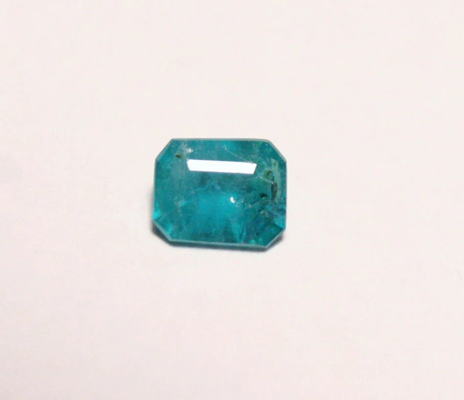 Hauyne 0.2ct Ultra Rare Electric Teal Neon Hauynite Fluorescent Afghanistan 4x3.5mm