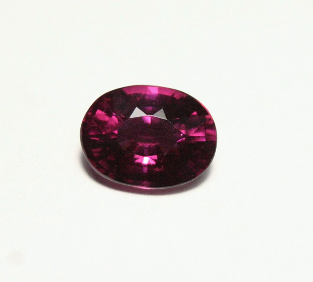 Pink Colour Shift Mahenge Garnet 3ct Rare Pastel Pyrope Garnet Oval Cut 9x7mm