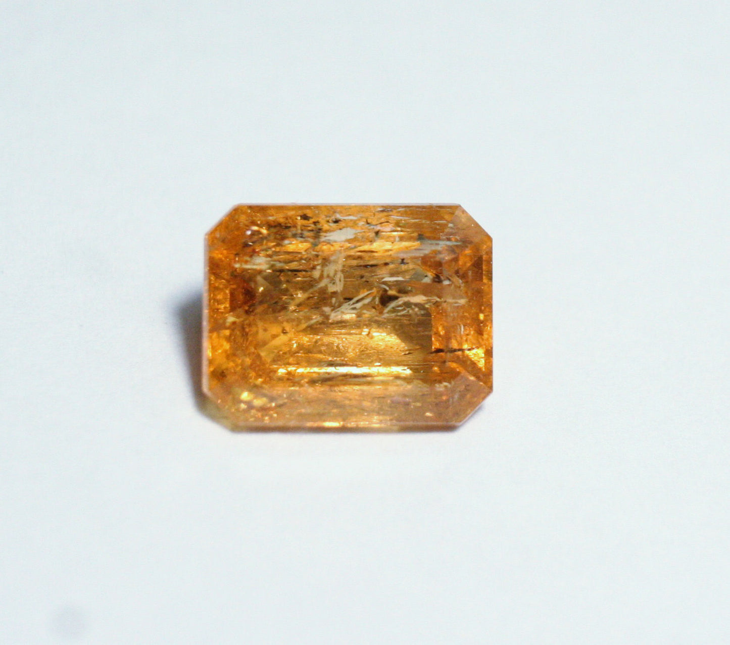 Imperial Topaz 8.8ct Ouro Preto, Brazil, Natural Untreated Rare AAA Topaz 13x10mm