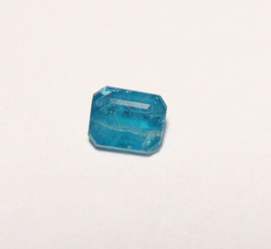 Hauyne 0.15ct Ultra Rare Electric Teal Neon Hauynite Fluorescent Afghanistan 4x3mm