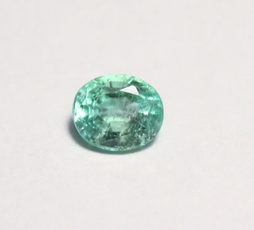 Panjshir Valley Emerald 1.05ct Rare Natural Oval Cut Genuine Afghan Emerald 7x6mm