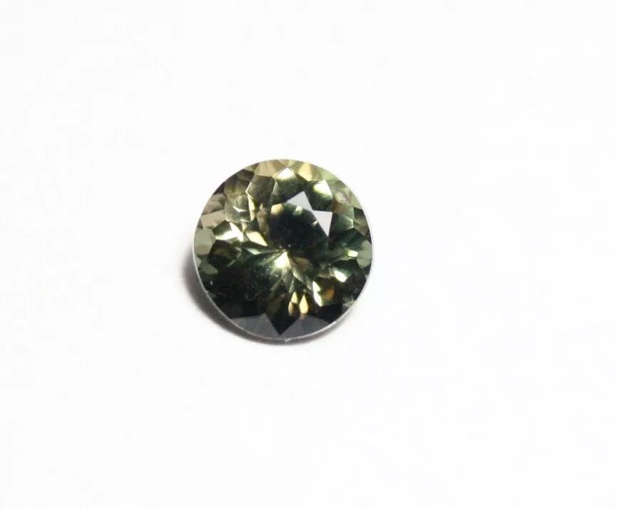 Kornerupine 0.68ct AAA Rare Natural Prismatine Fine Round Cut Gem Sri Lanka 5x5mm