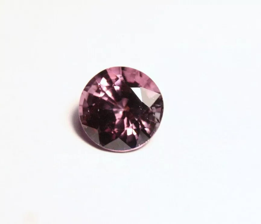 Mahenge Purple Spinel 1.48ct Clean Fine Scintillating Round Cut Gem Tanzania 7x7